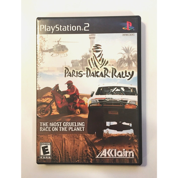Paris-Dakar Rally [Black Label] (PlayStation 2, PS2, 2001) Acclaim /CIB Complete - Picture 1 of 7